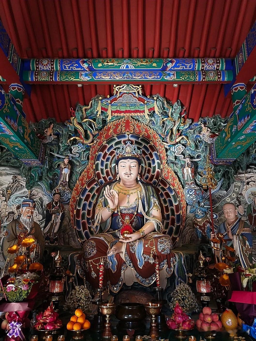 五台山黛螺顶｜地藏菩萨，愿力最深《地藏经》云：“地狱不空，誓不成佛，众生度