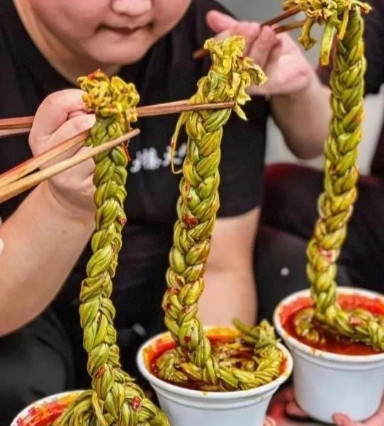 吃贡菜吃出了新高度～
