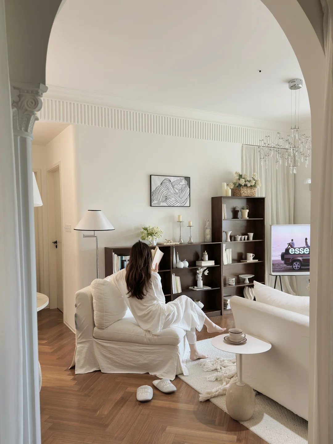 大白墙的家｜放弃过度装修的家有多百搭