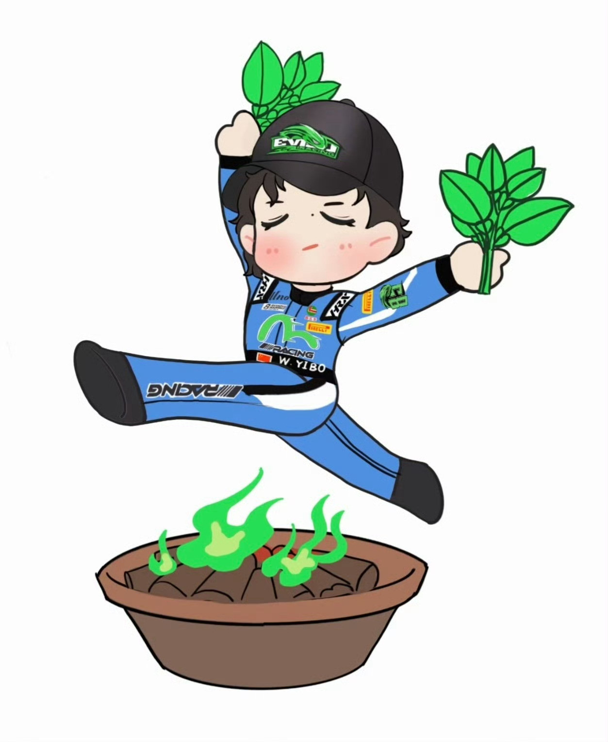 颤抖吧内娱，王一博无论去哪个赛道，都有重挫排行榜的实力，就问你怕不怕。哈哈哈。[