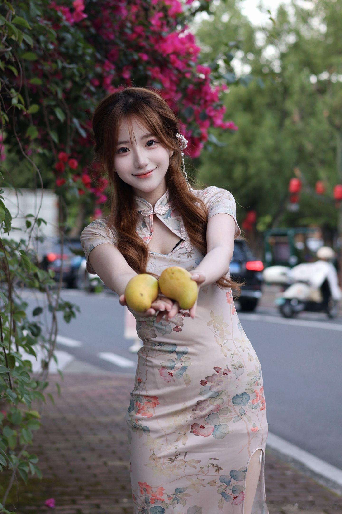 旗袍与丝袜的美~