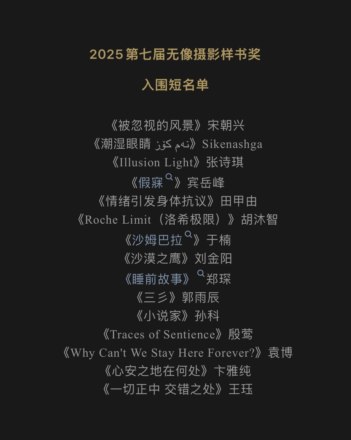 收到了最好的生日礼物。今天得知《心安之地在何处》获得了第七届摄影样书奖评委选择奖