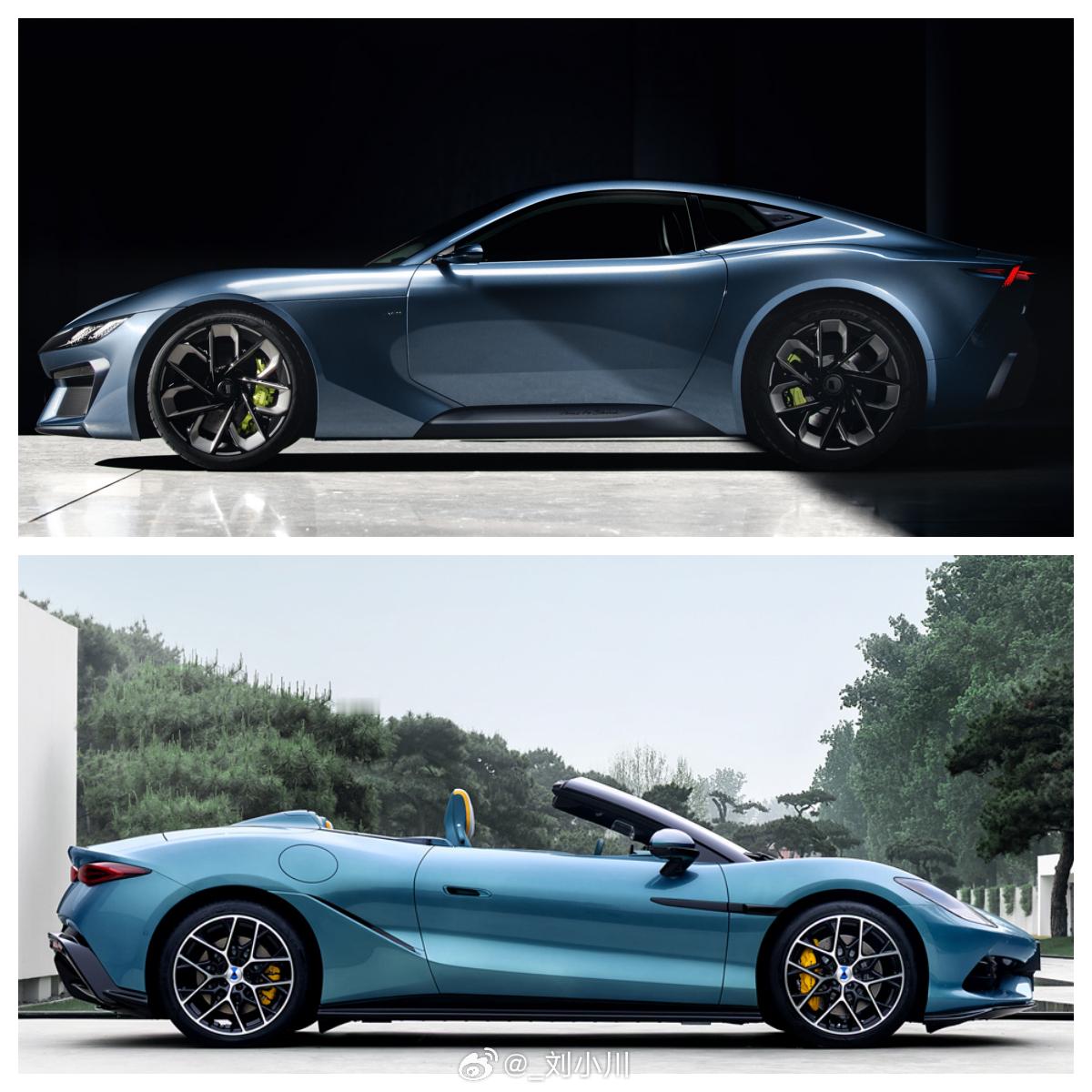 腾势Z领克GT概念跑车现在的国产车，是真真正正能造好跑车了！腾势Zvs领克