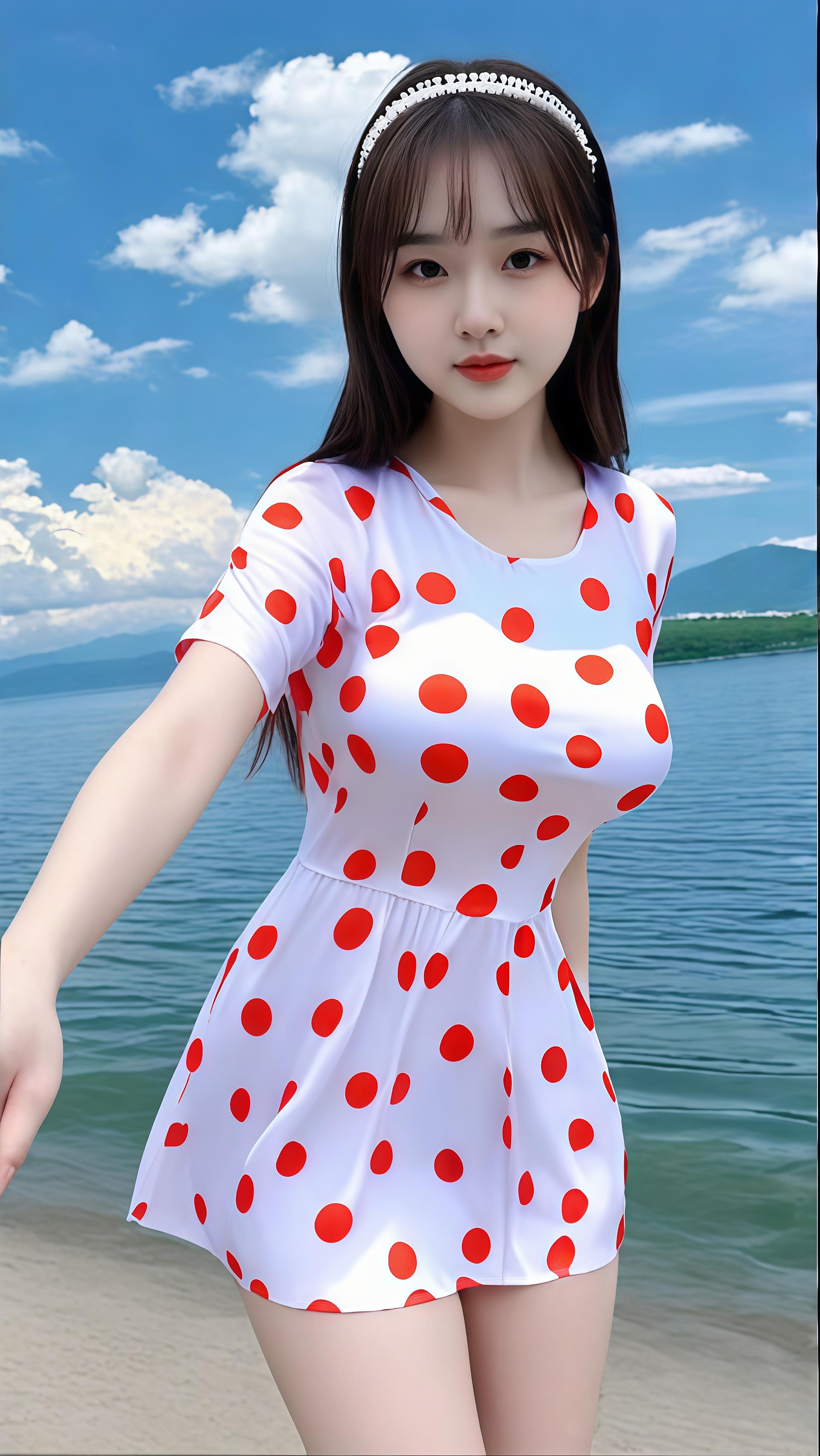 街拍美女穿搭 度假穿搭 夏日海边穿搭 甜美女孩穿搭 好身材好气质
