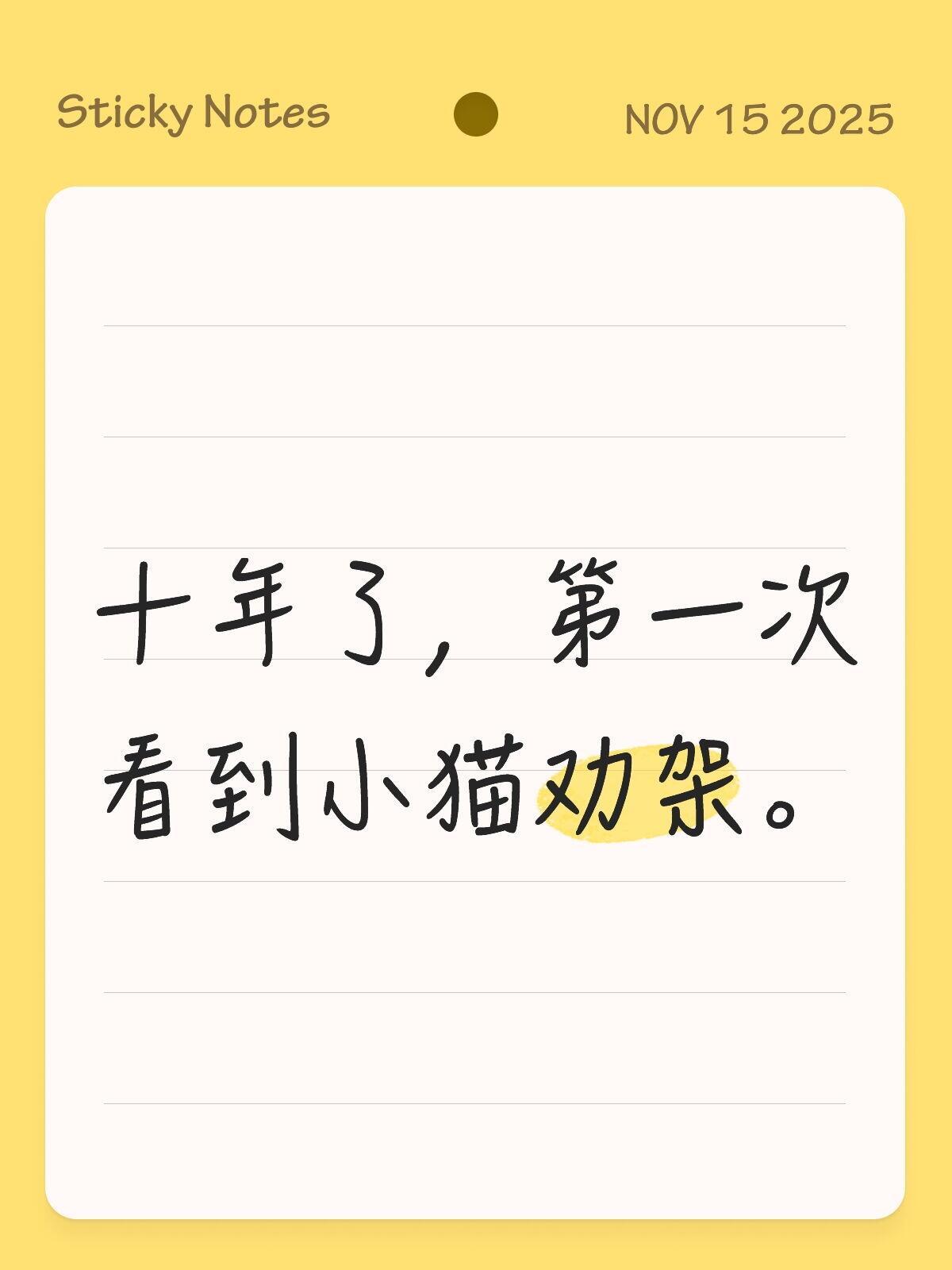 第一次被小猫劝架！！！​​​