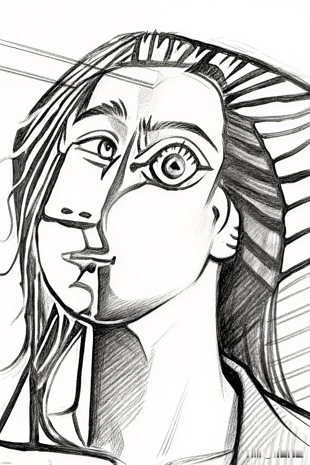 看这一张《JOJO的奇妙冒险》黑白漫画，针孔摄像头就在眼睛的位置，而这张图正对着