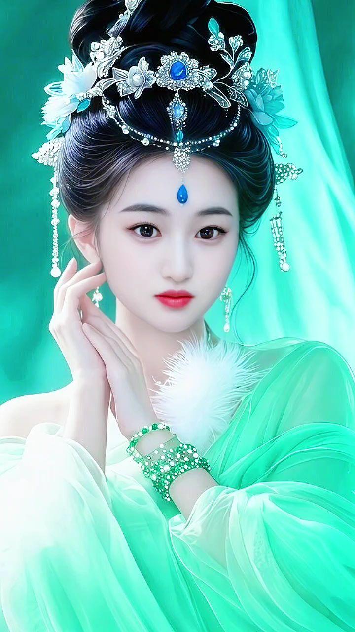 国风服饰古风妆容有多美古风仙姬写真古风美人仙气飘飘