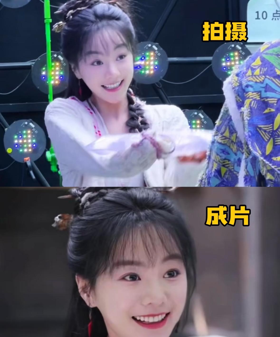 胡意旋，落花时节又逢君就是这么进行换脸的真是苦命呀，胡意旋一个人对着绿布拍摄了