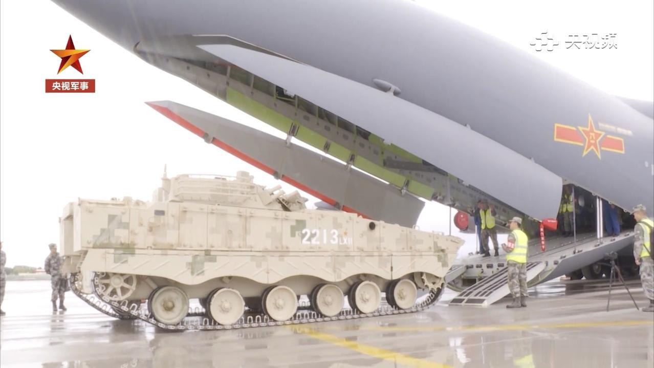 大运开始干自己的本职工作了，就是作战力量的快速远距离投送，将中型旅/重型旅跨洲际