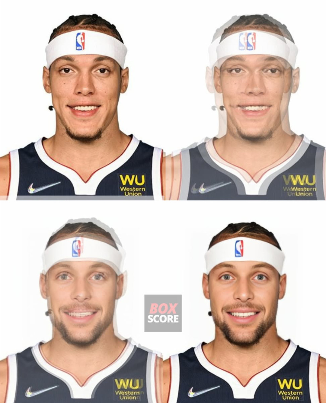 戈登咯噔一下变成了库里奈何对面是真库里[doge]NBA​​​