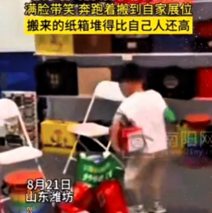 一觉醒来，山东潍坊的展会都惊呆了！那个小男孩我看错你了，万万没想到，你竟然是这么