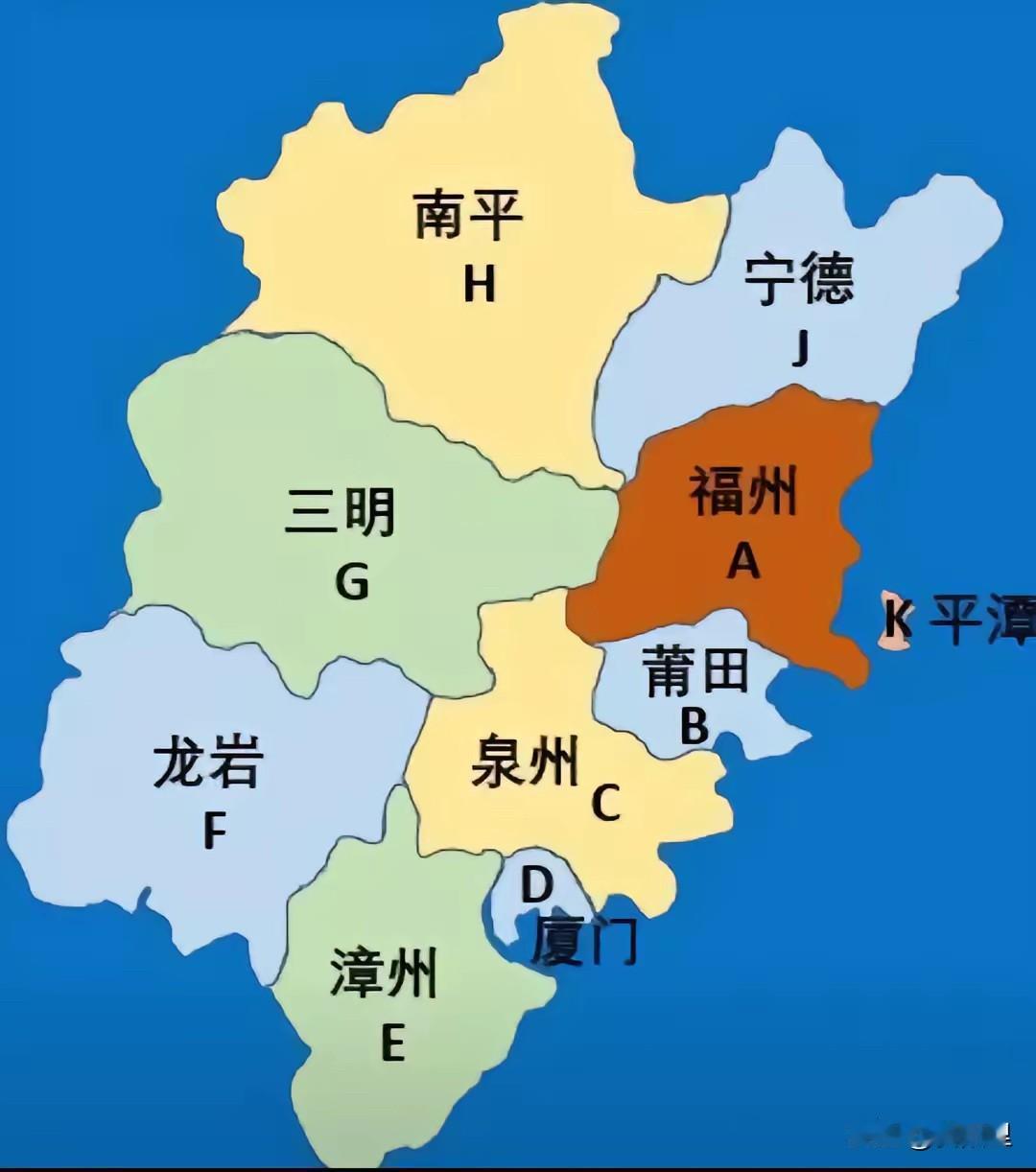 车牌B是所在省内的第二大城市吗？也不一定！看福建，闽B为什么不是泉州和厦门？反而