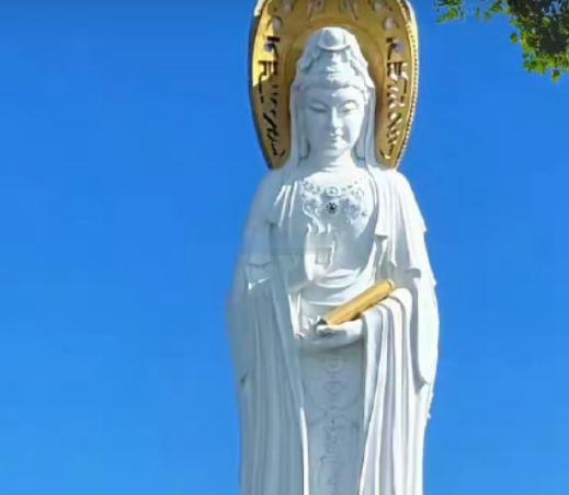 遇见观音菩萨，你是菩萨亲选之人，快点接福接好运，从此事事顺心