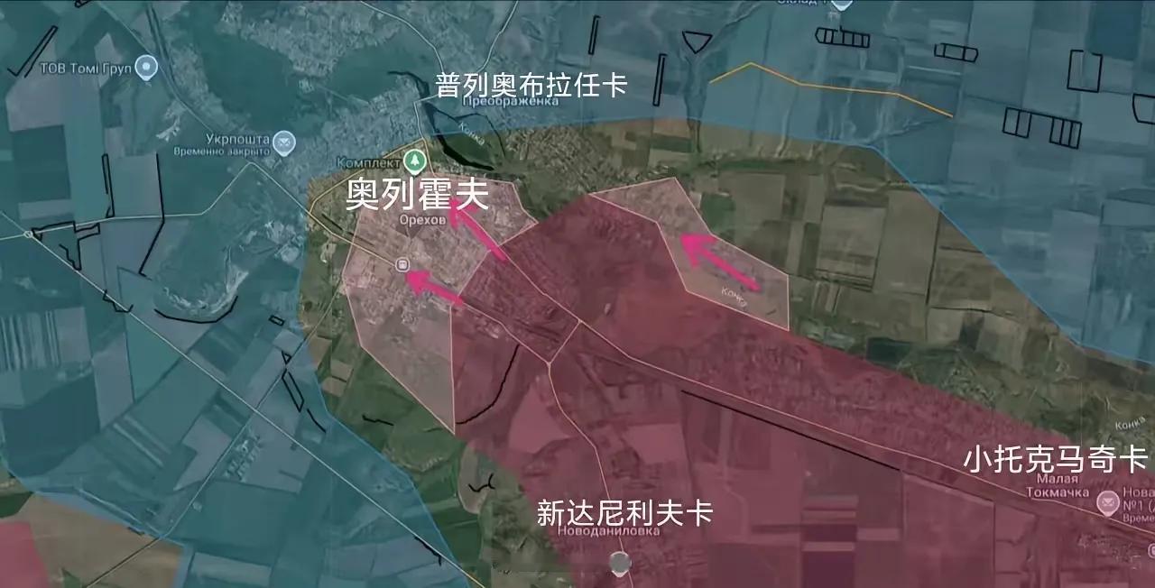 沃尔昌斯克口袋越收越紧，奥列霍夫也被包围了！据俄方通报，俄军北方在哈尔科夫州继