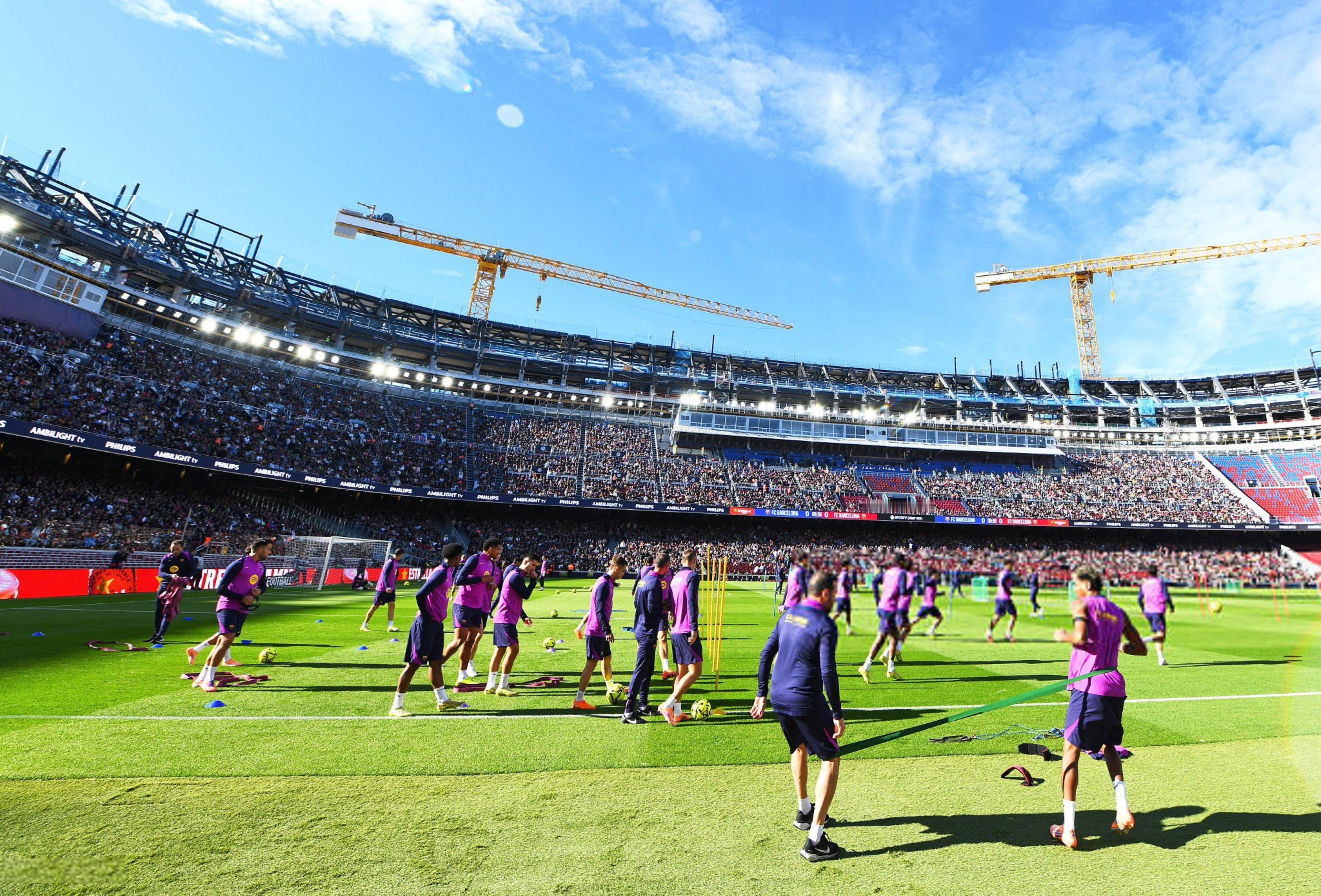 马卡报记者：在诺坎普球场举行巴塞罗那对阵毕尔巴鄂竞技的比赛会影响比赛的公正性。