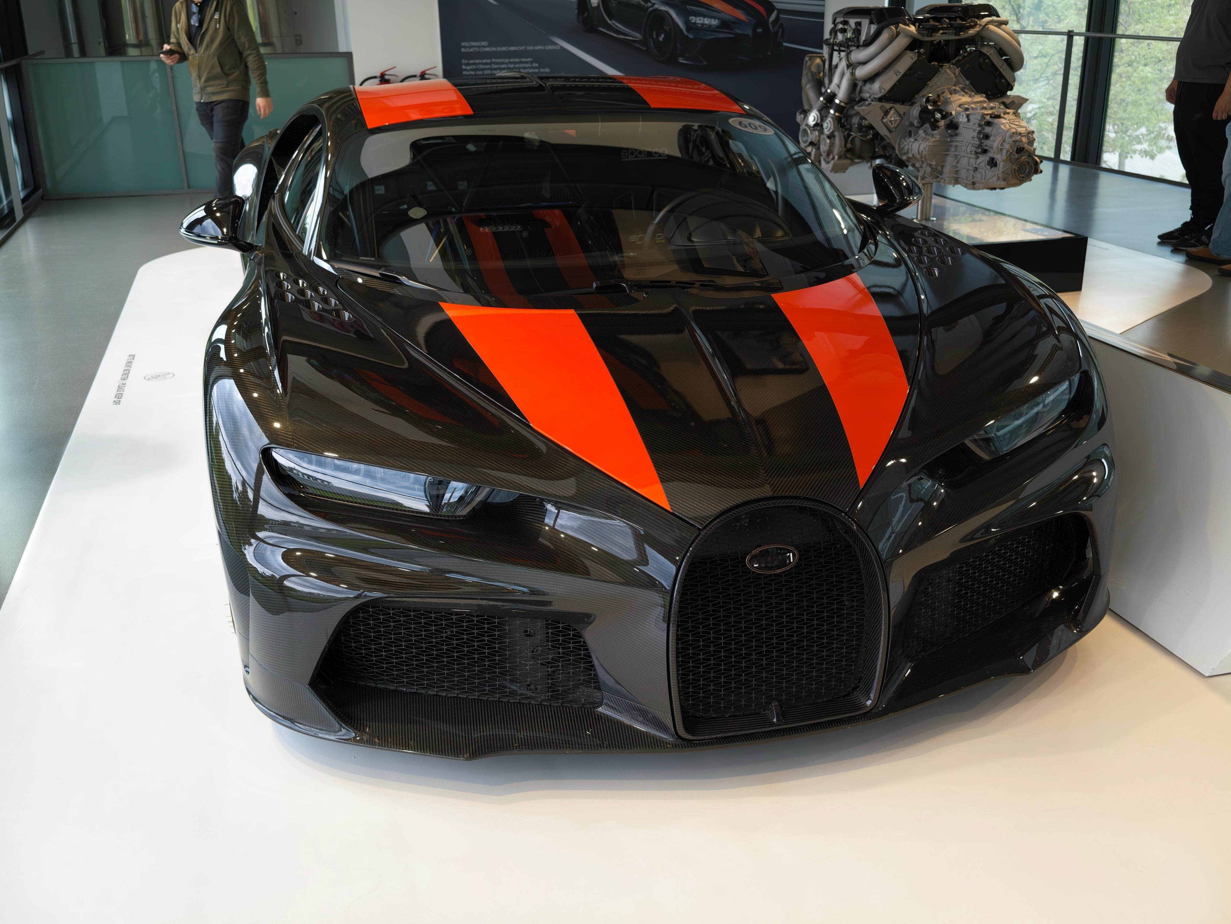 这次能在Autostadt大众汽车城见到我心中最帅的那款布加迪Chiron，我真