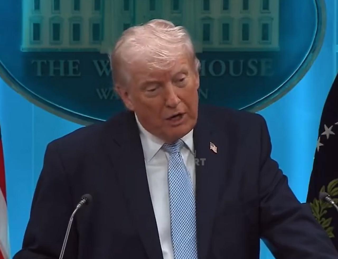 川普露面了，证明身体健康方面，没有任何问题。但是，川普的思维逻辑，还是一如既