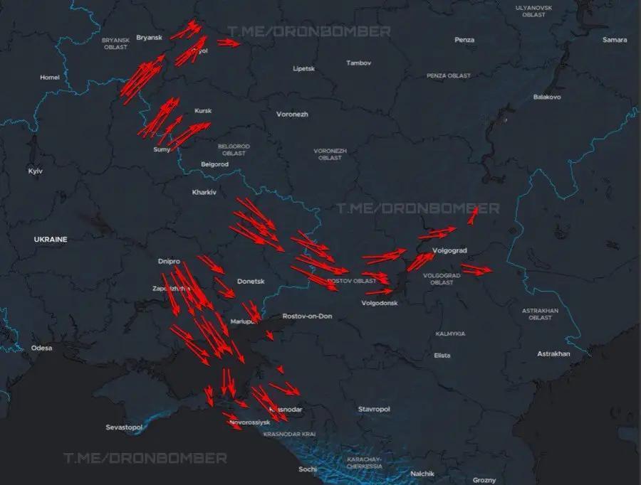 乌克兰无人机的袭击强度、袭击波次，已不是以前的吴下阿蒙，而是今非昔比了！俄罗斯