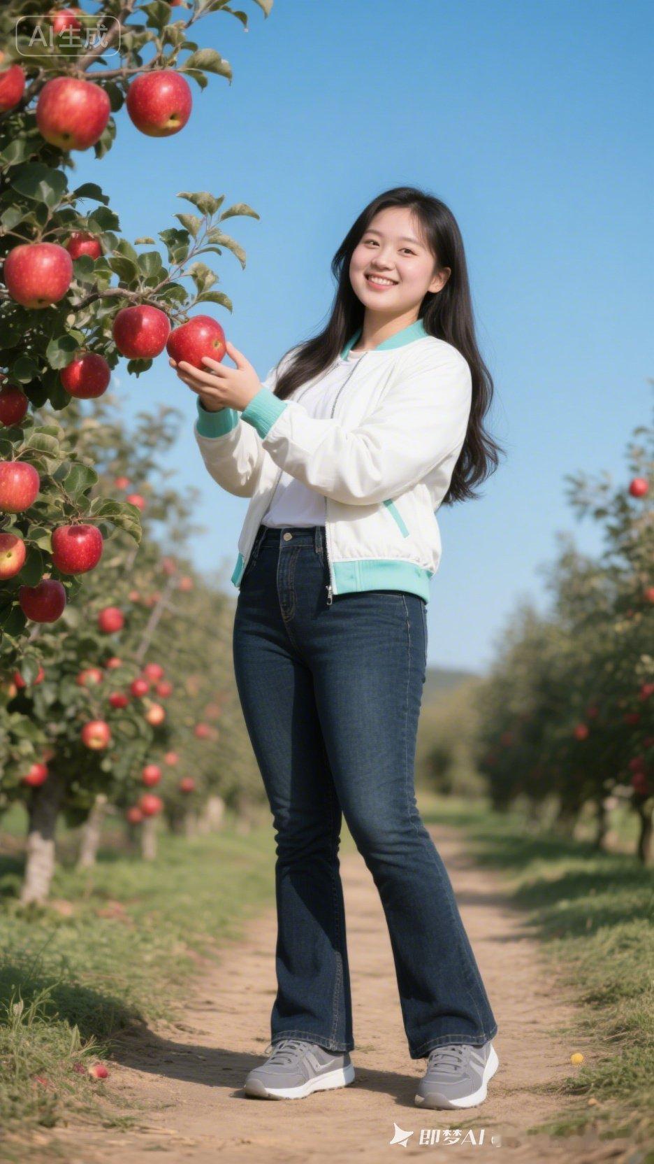 秋日果园里的甜美时光🍎🍂