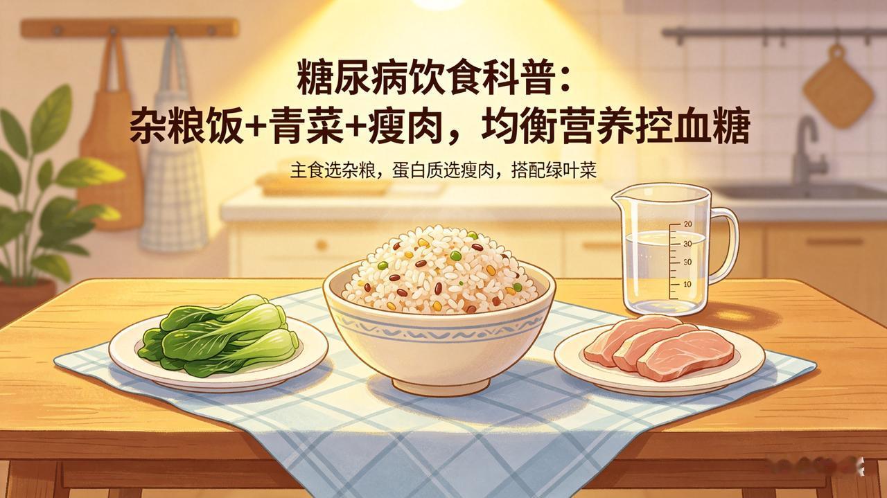 早晚打胰岛素，中午不打针，吃饭这么换就行很多糖友跟我一样，早晚打胰岛素，中