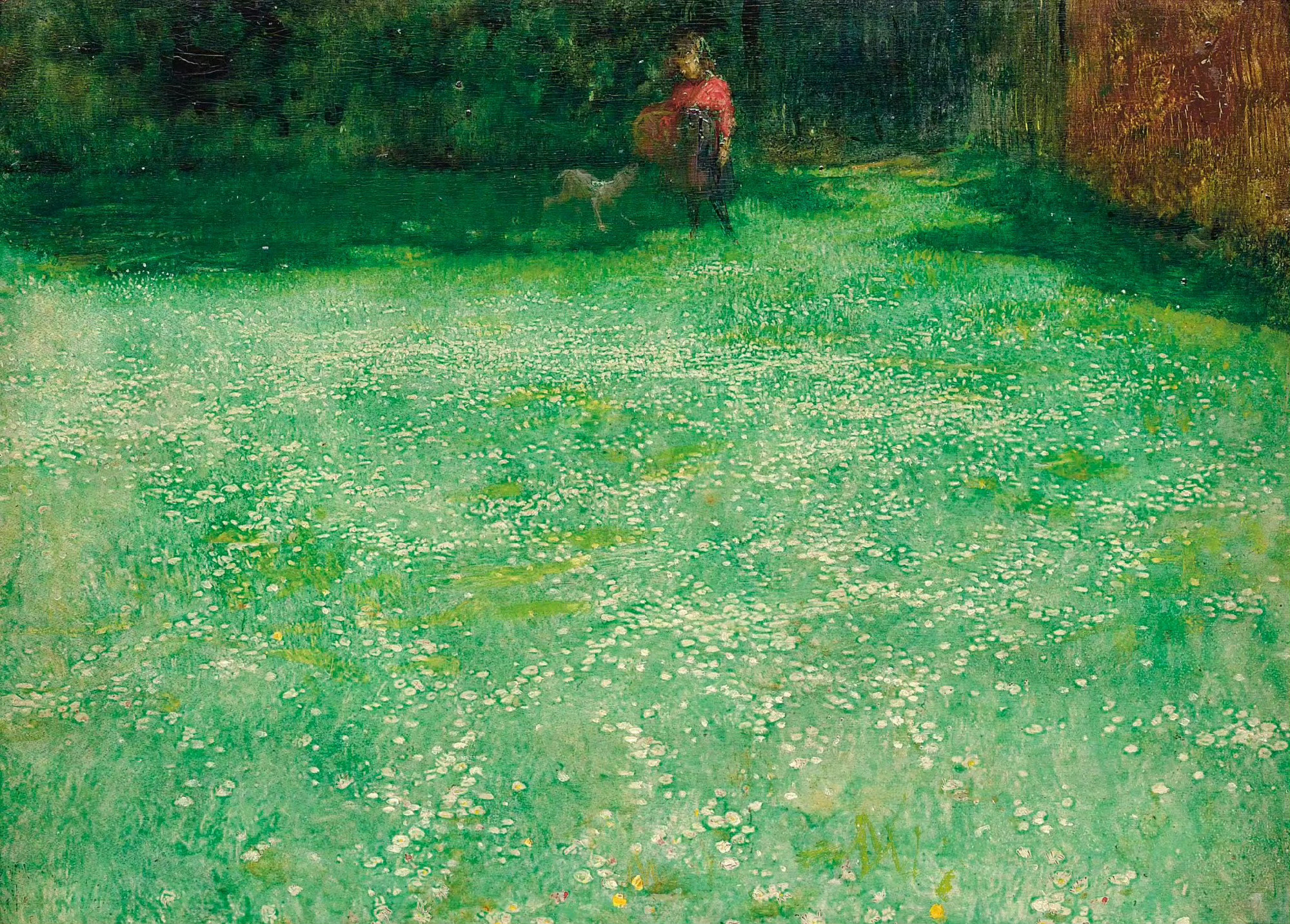 19世纪英国拉斐尔前派画家ArthurHacker（1858–1919）的作品