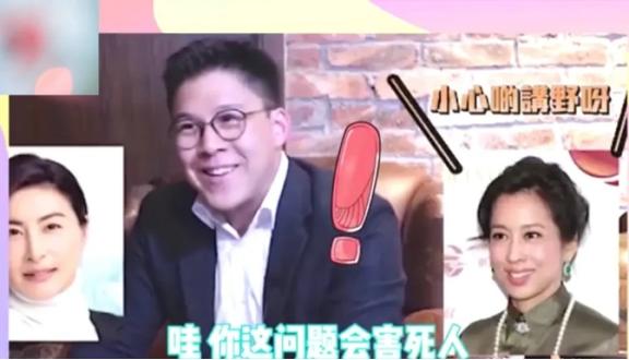 有一次，记者问霍启刚：“你觉得太太漂亮，还是妈妈漂亮？”霍启刚愣了一下，撒娇似的