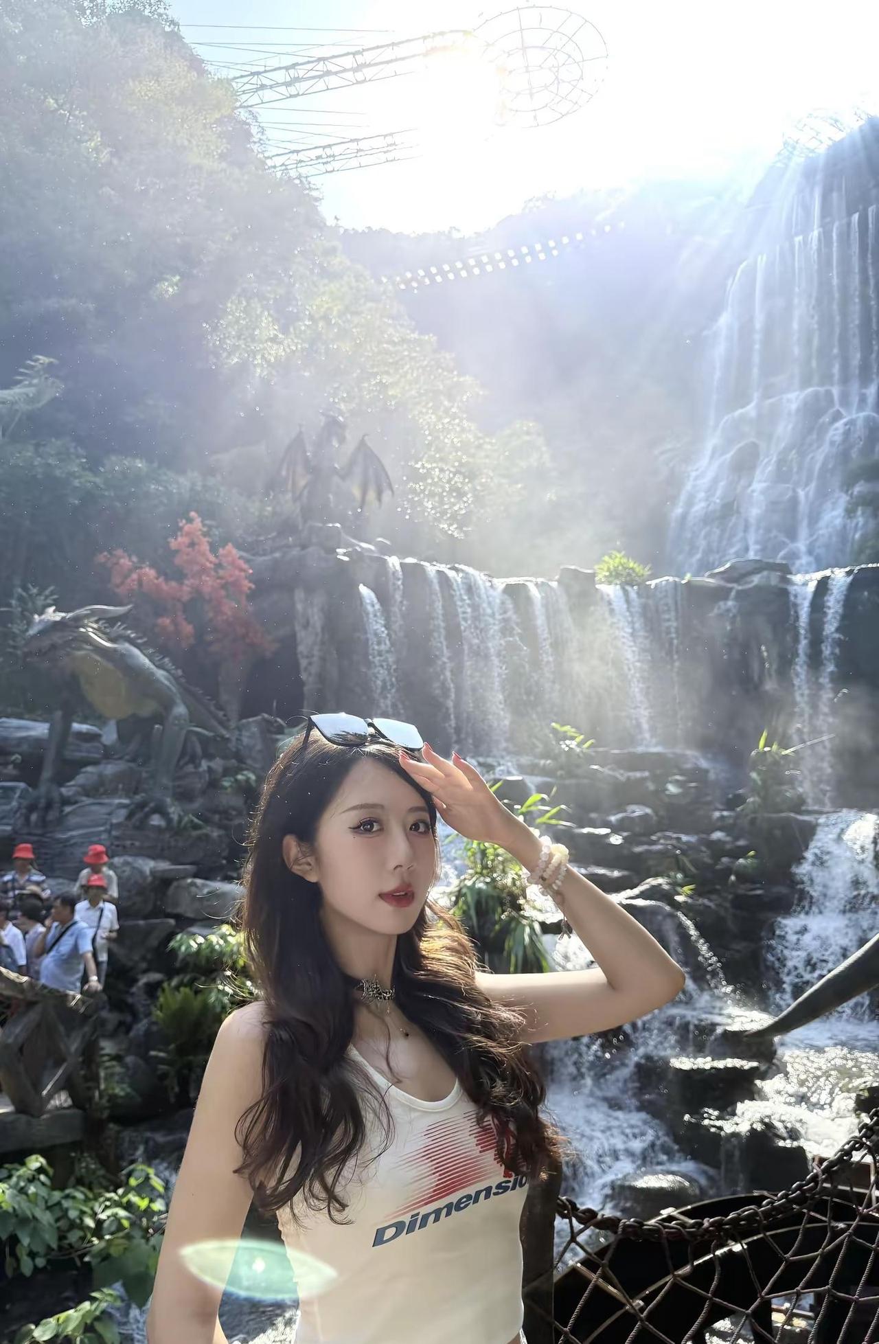 住进古龙峡的夏天|赴一场瀑布之约藏在清远的绿野仙踪🌳空气里满是草木清香与