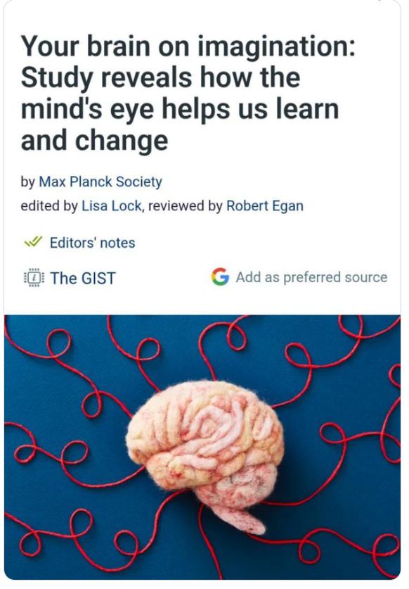 【相信自己真的有效——大脑本来就站在我们这边。】神经科学家已经证明，大脑几乎无