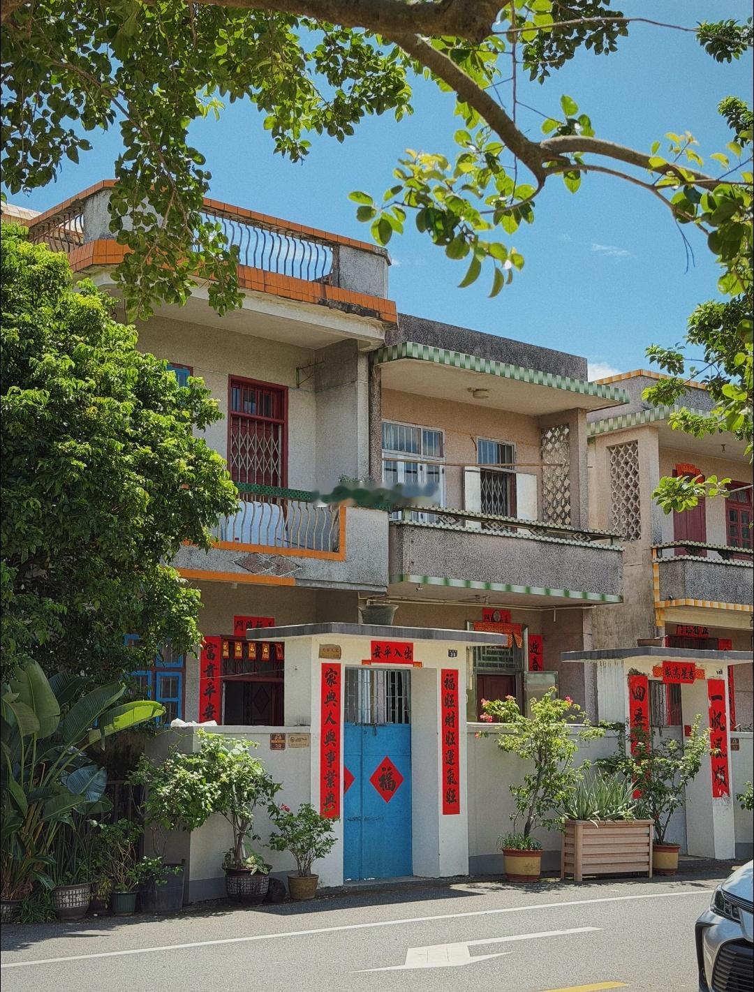 广东乡村80年代特色房屋。