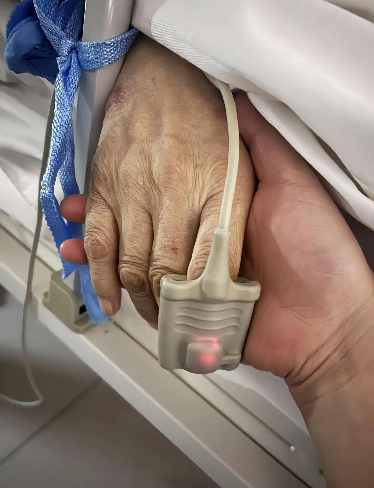 爸爸，再见了。今天上午，爸爸被火化了。从8号摔倒入院，强留到26号，脑出血1