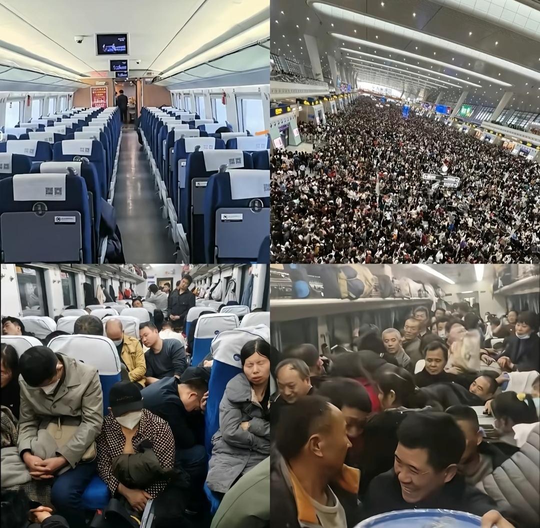 高铁空着绿皮火车却挤满了人不是因为绿皮火车更快，而是因为它更省钱，大家发现没