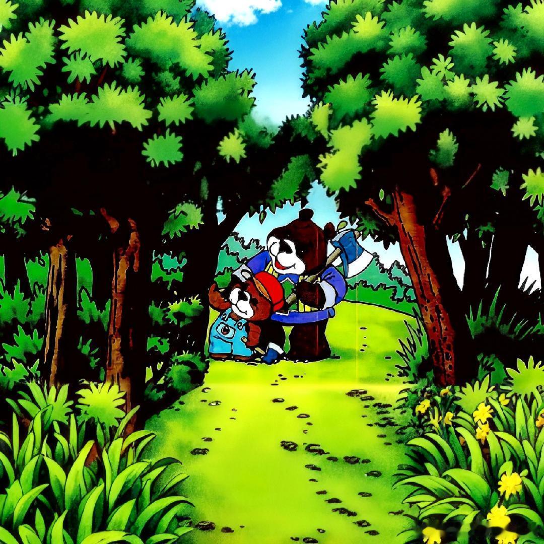 有多少人喜欢《小熊住山洞》呀