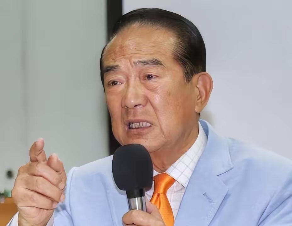 84岁的宋楚瑜最近在电视上拍了桌子，额角青筋都蹦得老高，吼得嗓门都劈了：“两岸的