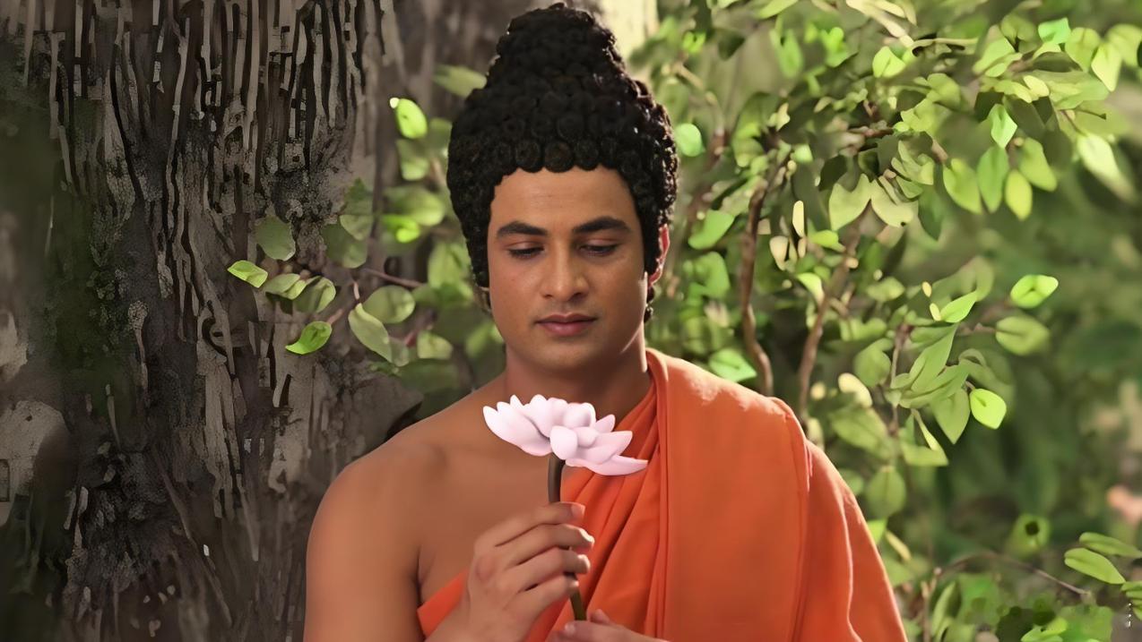 漠宏庵情感王师追至苦行林:所以，当决定追求解脱大道，则非离开王者的生活不可，