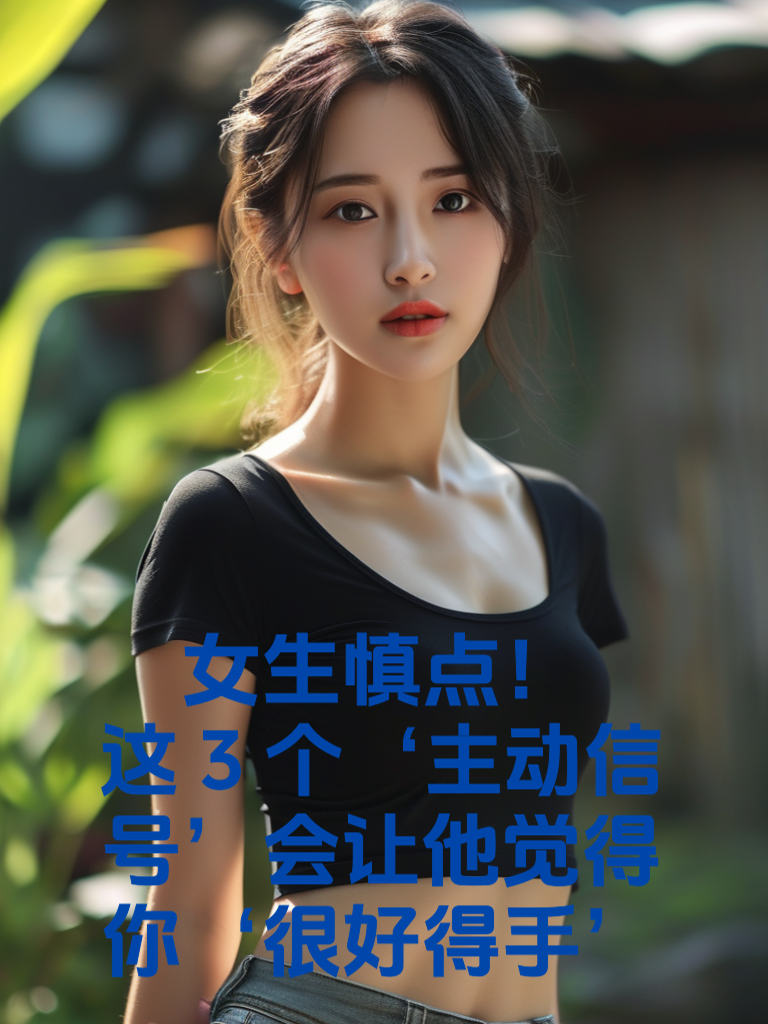 女生慎点！这3个‘主动信号’会让他觉得你‘很好得手’