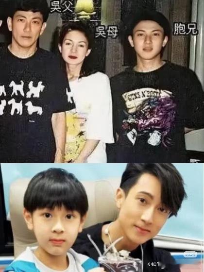 吴尊家的基因🧬他妈顶级美女啊，其他人也帅老钱就是不一样喽论生孩子择对象基因的重