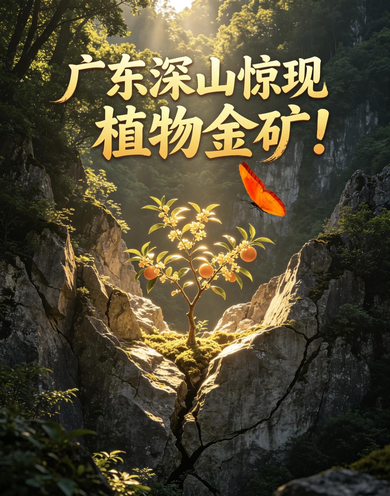 广东深山惊现“植物金矿”！柑橘种植宜昌橙