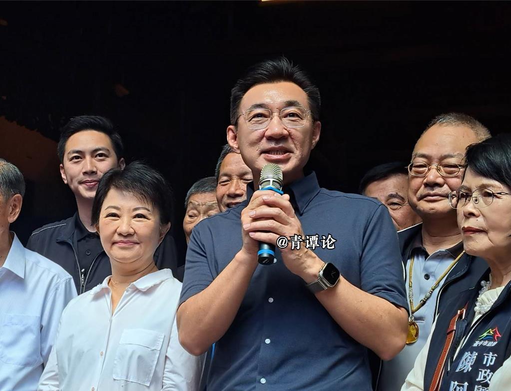 台媒报道，针对中美北京会晤，台“立法院”副院长江启臣5月14日接受专访时称，这是