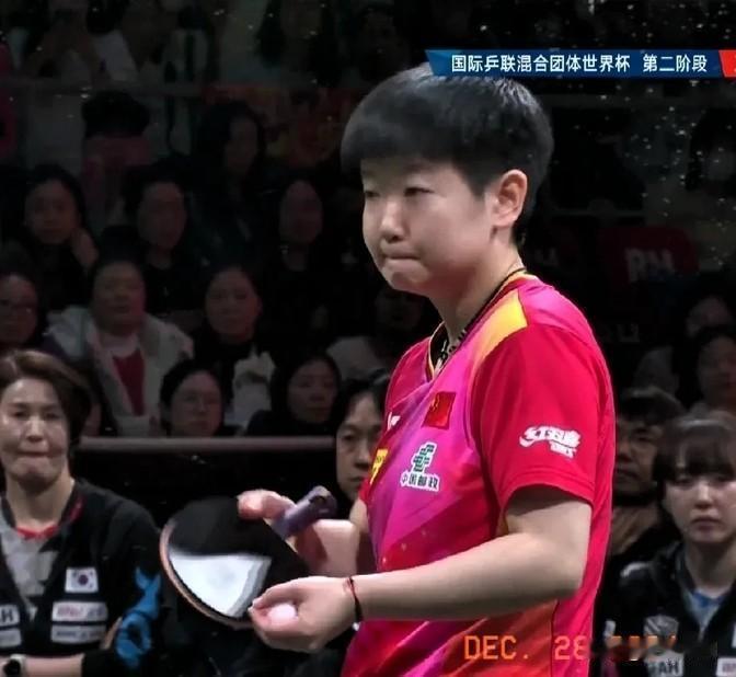 田志希从韩国国家队退了，孙颖莎和王曼昱都挺舍不得的。她们俩跟田志希关系不错，