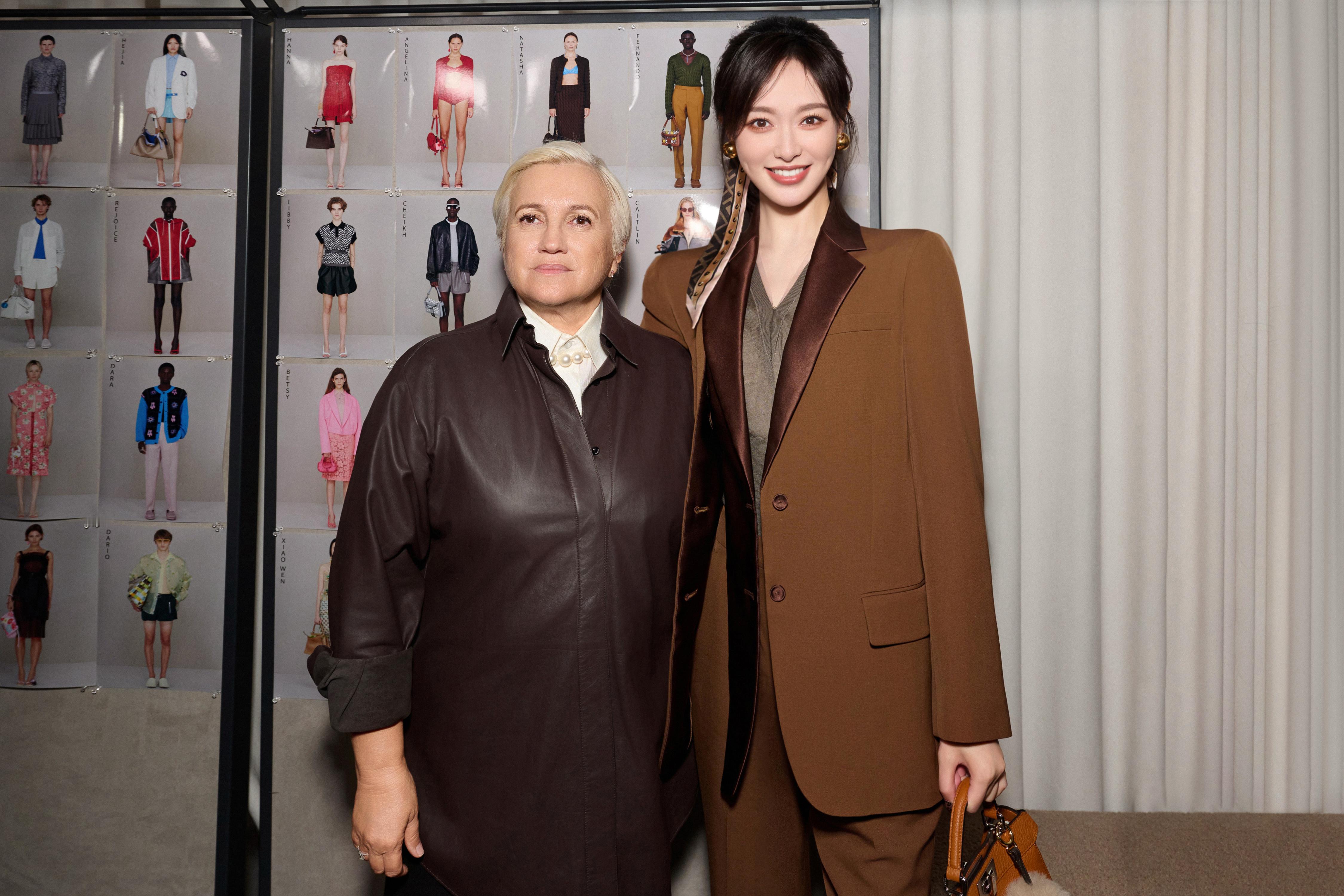 唐嫣🍬Hello时装周👜：专注，在每个现场📸FENDI2