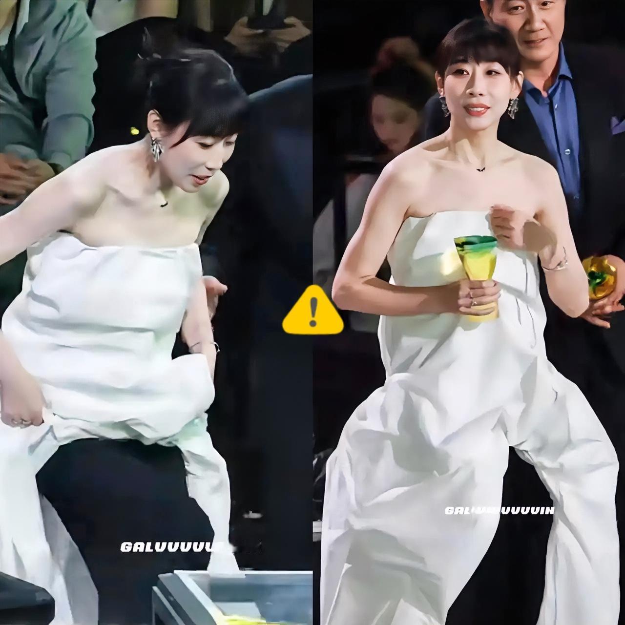 我承认，任素汐站起来准备领奖的那一刻，我差点就爆粗口，想说这个女演员怎么