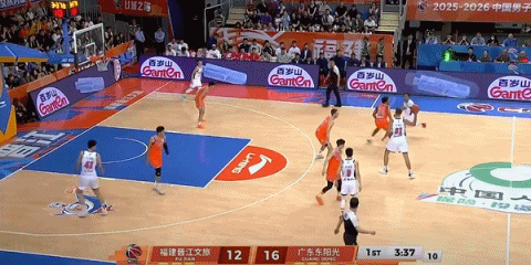 不得不说，拉科塞维奇可以啊，开局连得8分，存在感十足有了大外援，广东宏远的进攻