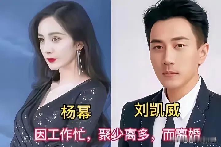 杨幂和刘恺威已经离婚了。车晓彤和王丽云已经离婚了。张柏芝和谢霆锋已经离婚了。