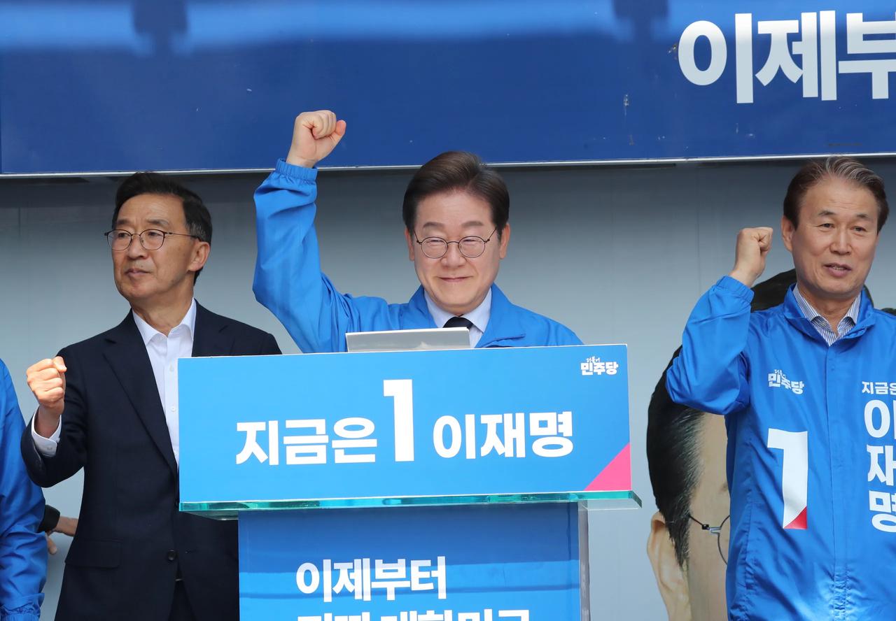 李在明：别担心政治报复，下届政府将是“国民主权政府”共同民主党总统候选人李在