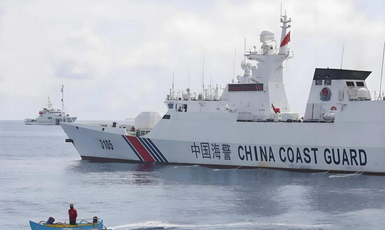 台湾中央山脉清晰可见！大陆海警抵近台湾岛执法，针对台菲勾连中国海警局新闻发言人