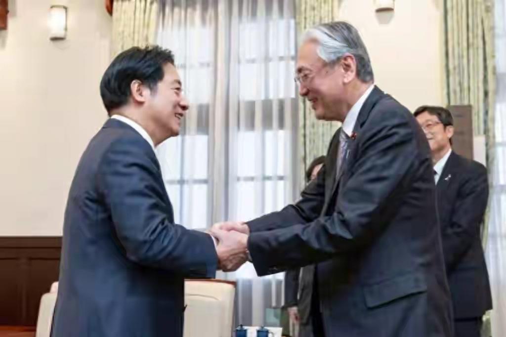 古屋圭司在台北和赖清德见面时，放出一句狠话：“日本没有理由对大陆做出任何让步