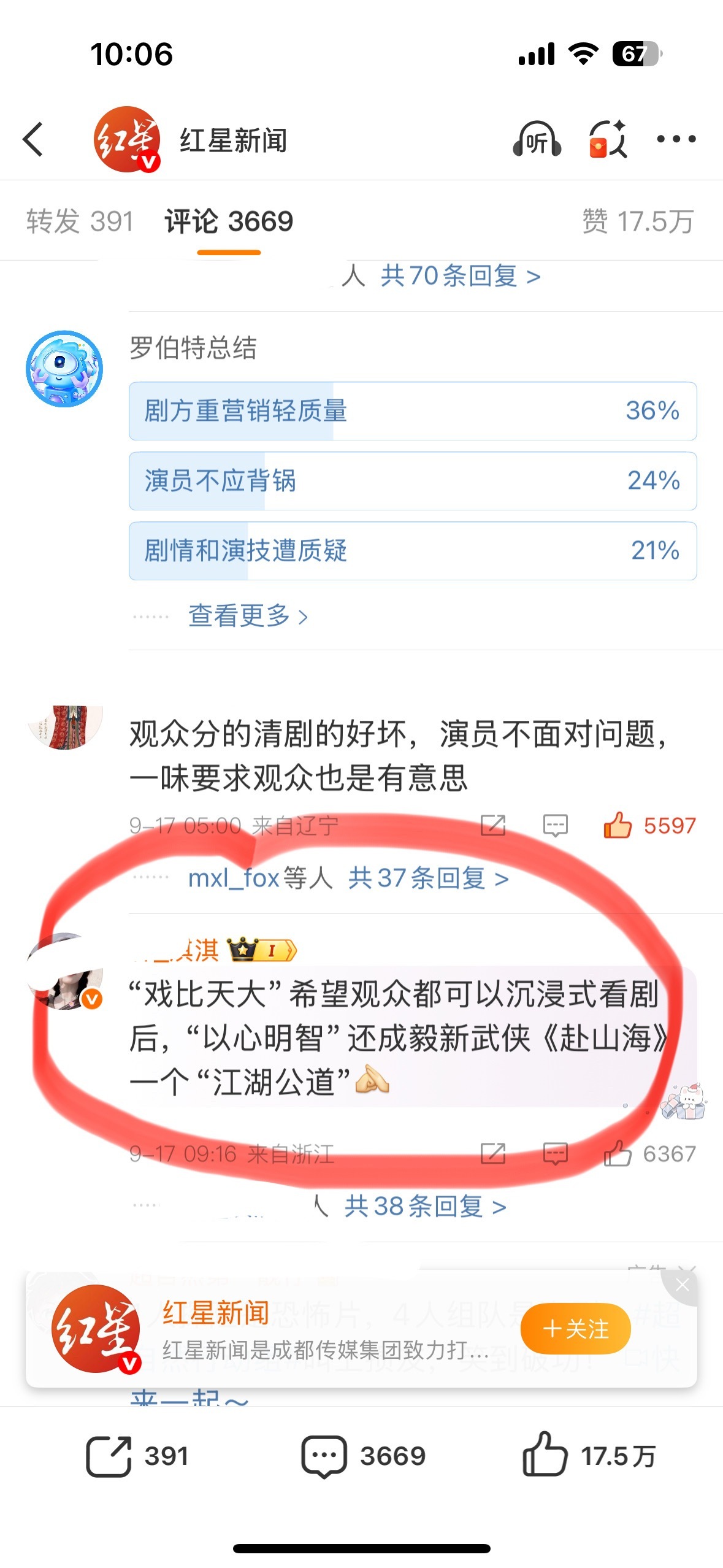 6000赞教育观众。​​​
