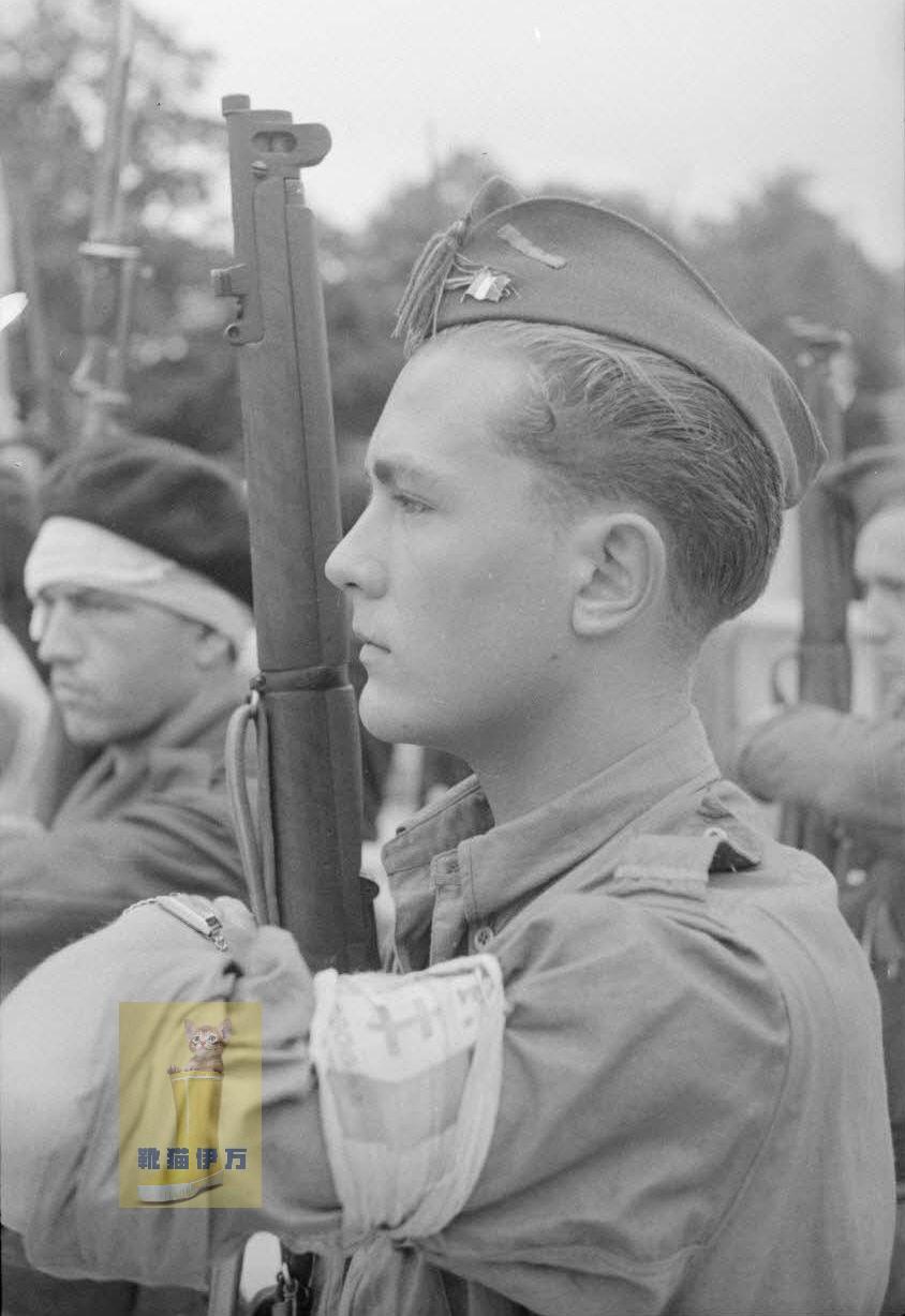 [呲牙笑]这次英国佬给的枪还算不错——1944年9月15日，法国，第戎