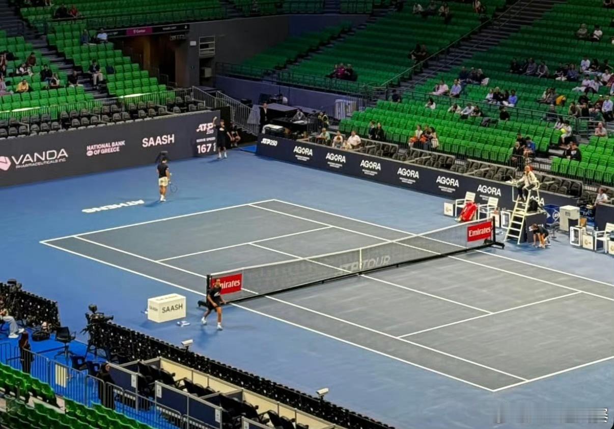 两站ATP250室内硬地赛第二轮今天将开打，赛程如下（均为北京时间）📅📍希腊