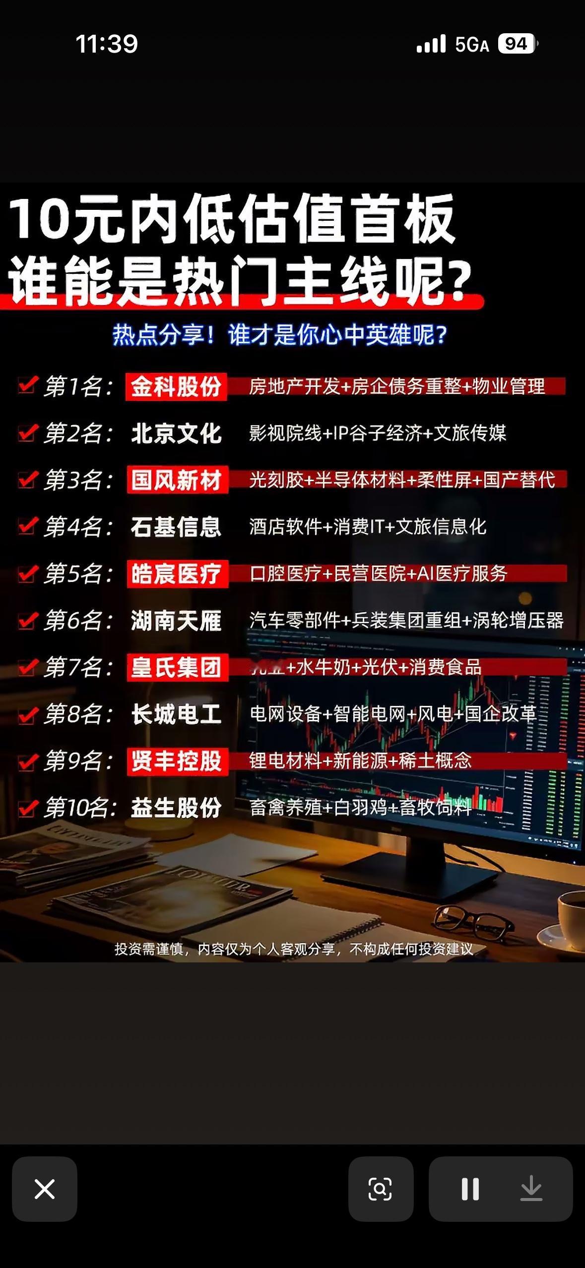 10元以内低估值首板股市热点，谁才是黑马？10元以内低估值首板股最近成了股市